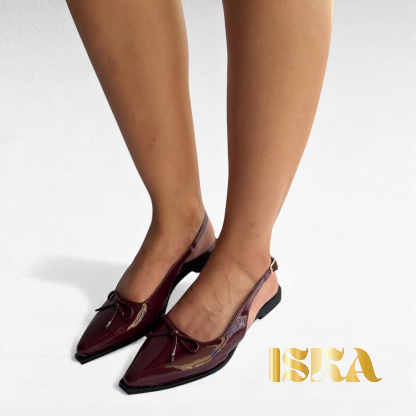 Slingback Ruby Elegance